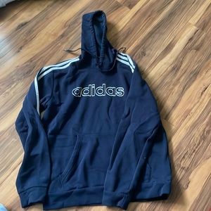 adidas NAVY BLUE HOODIE